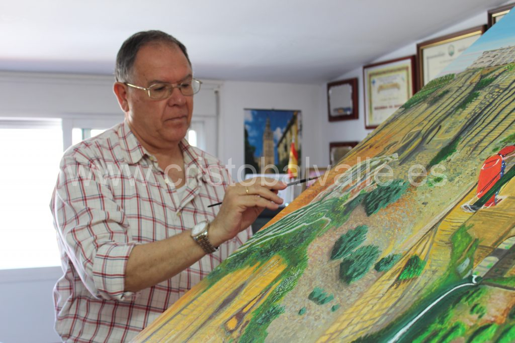 Cristobal Valle finalizando Rescate en el Tajo de Ronda